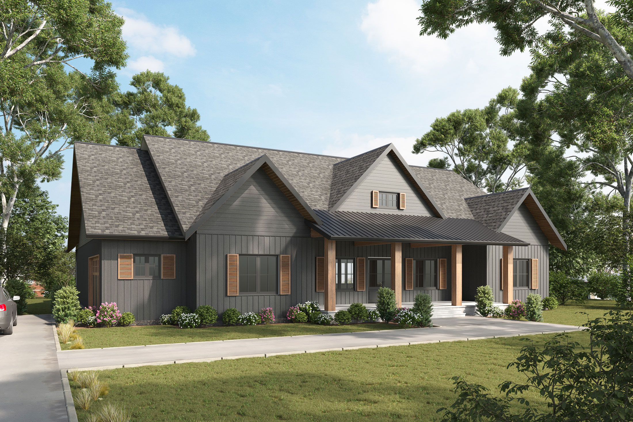 The Wabun model bungalow home